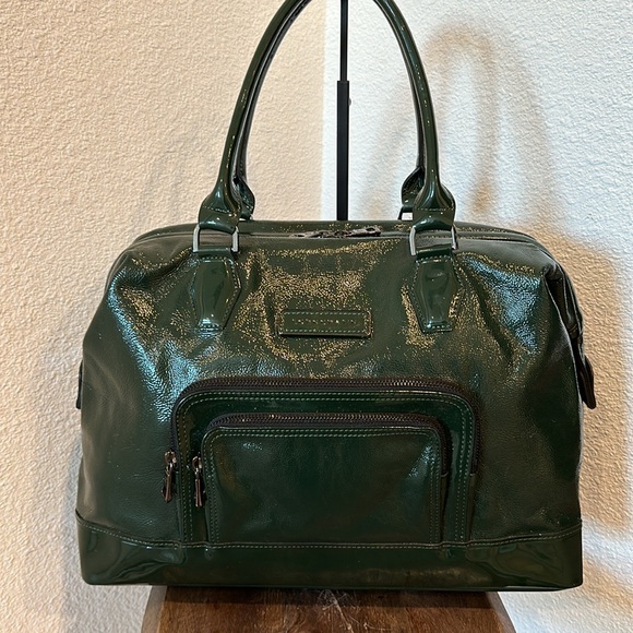 Longchamp Legends verni large satchel bag Edition Limitée NWT!!!! - Picture 3 of 14